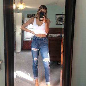 American Eagle Super High Rise Jean